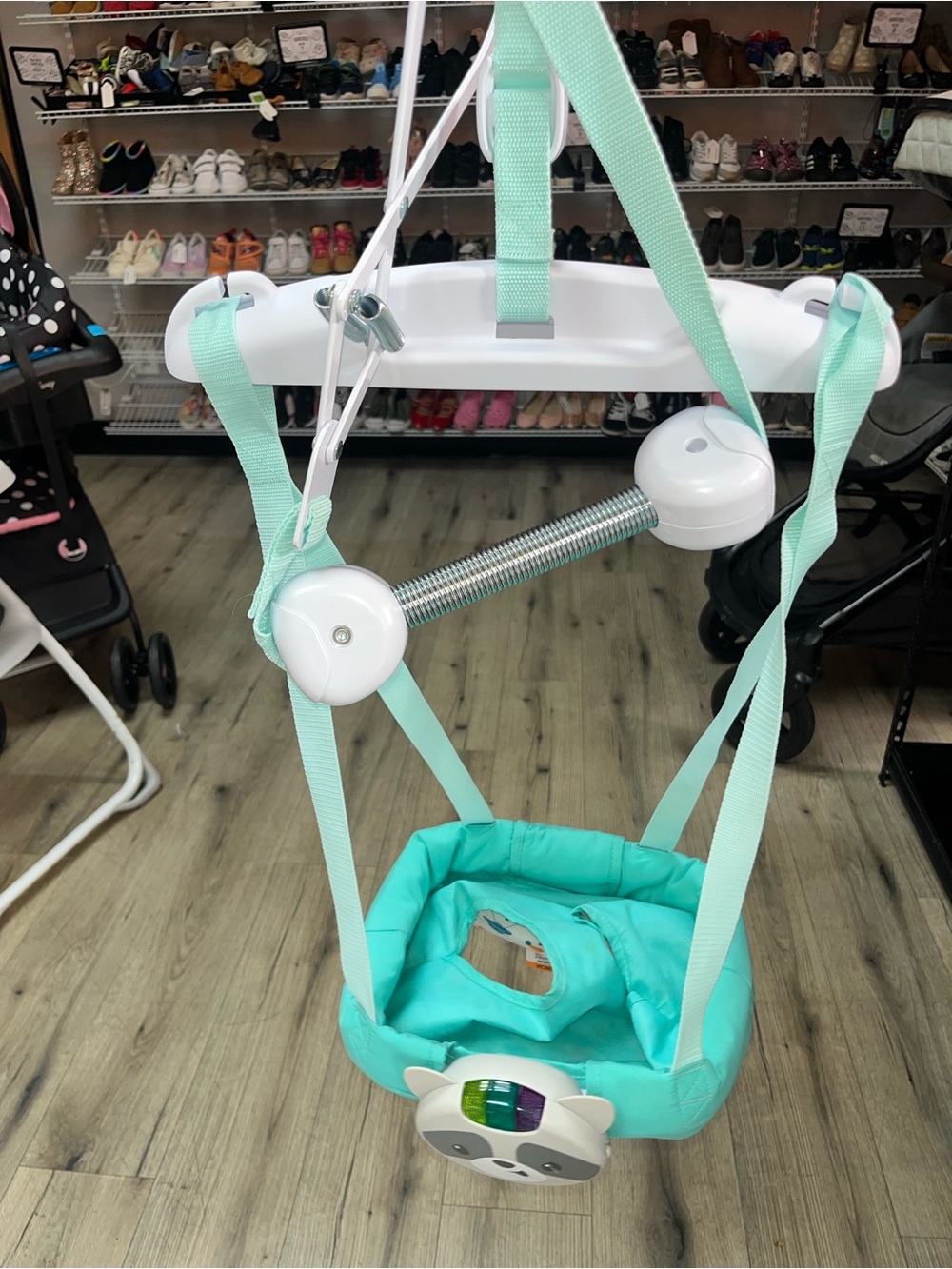 Infantino 2-in-1 Music & Lights Doorway Baby Jumper